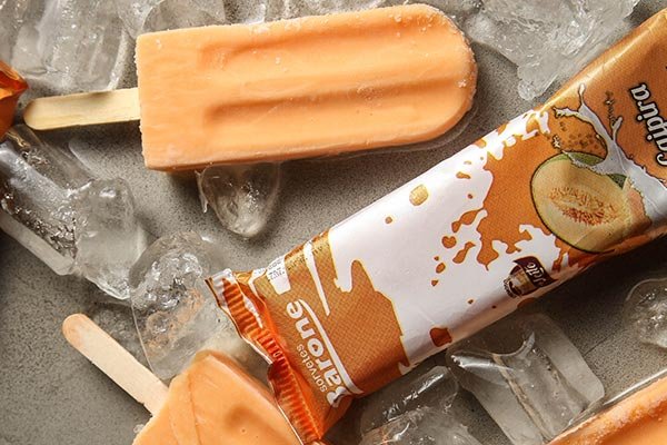 Picolés de cupuaçu