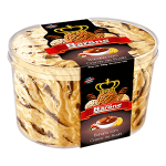 Pote de sorvete sabor Banana com avelã