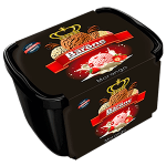 Pote de sorvete sabor Morango