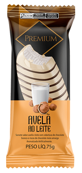 picolé avelã ao leite