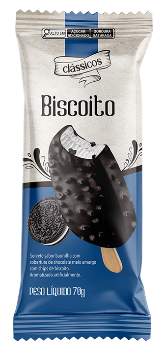 picolé biscoito