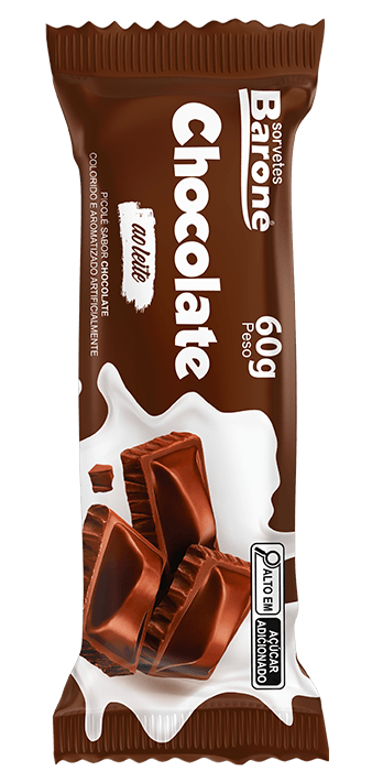picolé de chocolate
