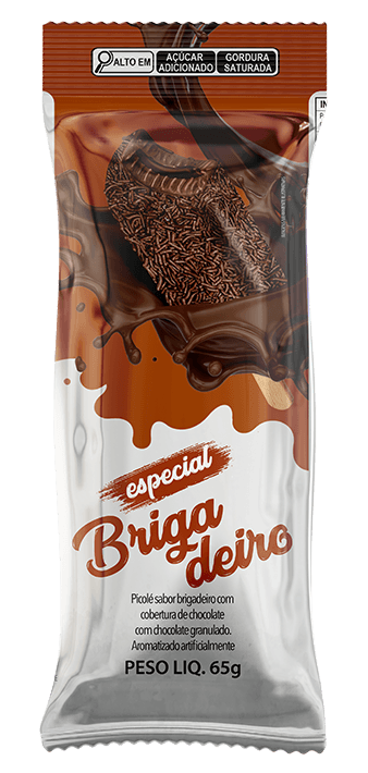 picolé especial brigadeiro