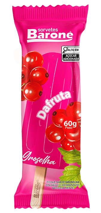 picolé de groselha