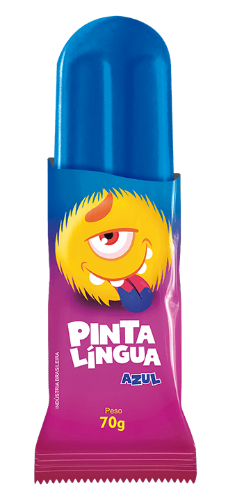 picolé pinta língua